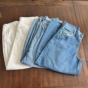 GAP 3 High Rise Horseshoe Jeans